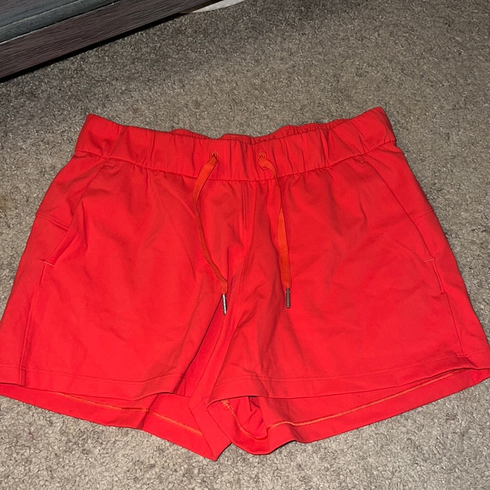 Burnt orange shorts